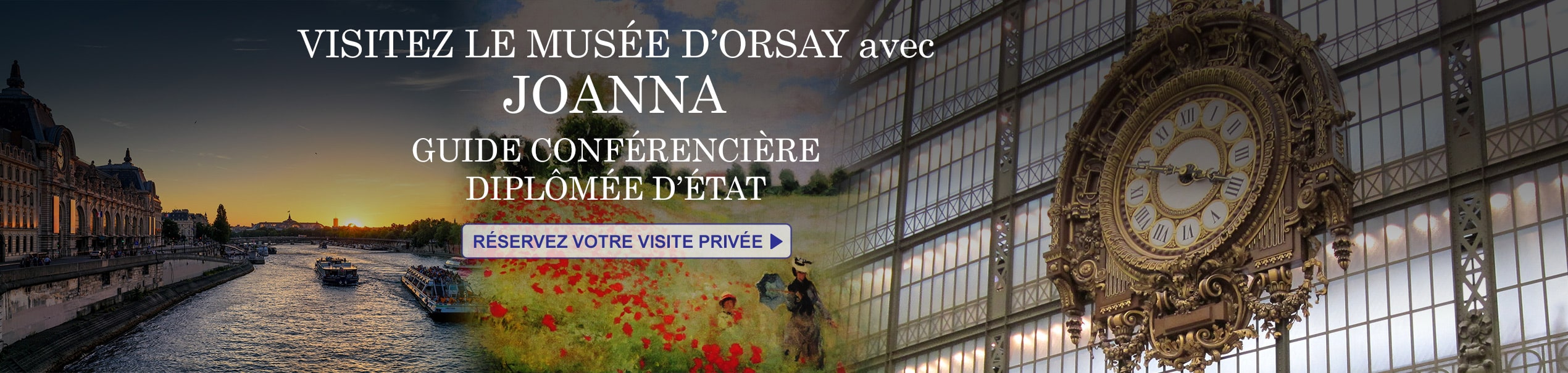 Visitez le musée d'Orsay avec Joanna